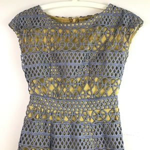 ASOS Womens Size US 00 UK 2 Crochet All Over Dress